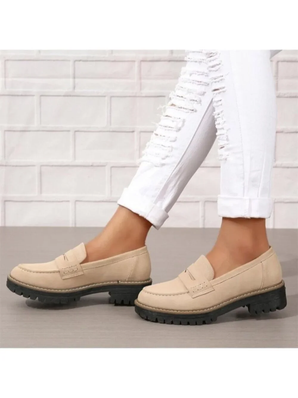 N/A womens beige